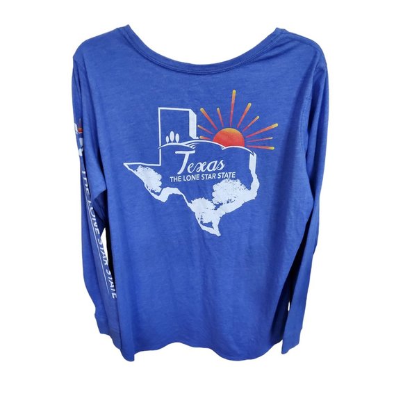State of mine womens Texas the lone star state xl long sleeve shirt - Picture 3 of 3
